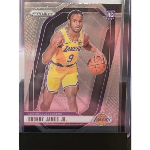 2024-25 Panini Prizm -LA Lakers Bronny James #243 (RC) - Picture 1 of 2